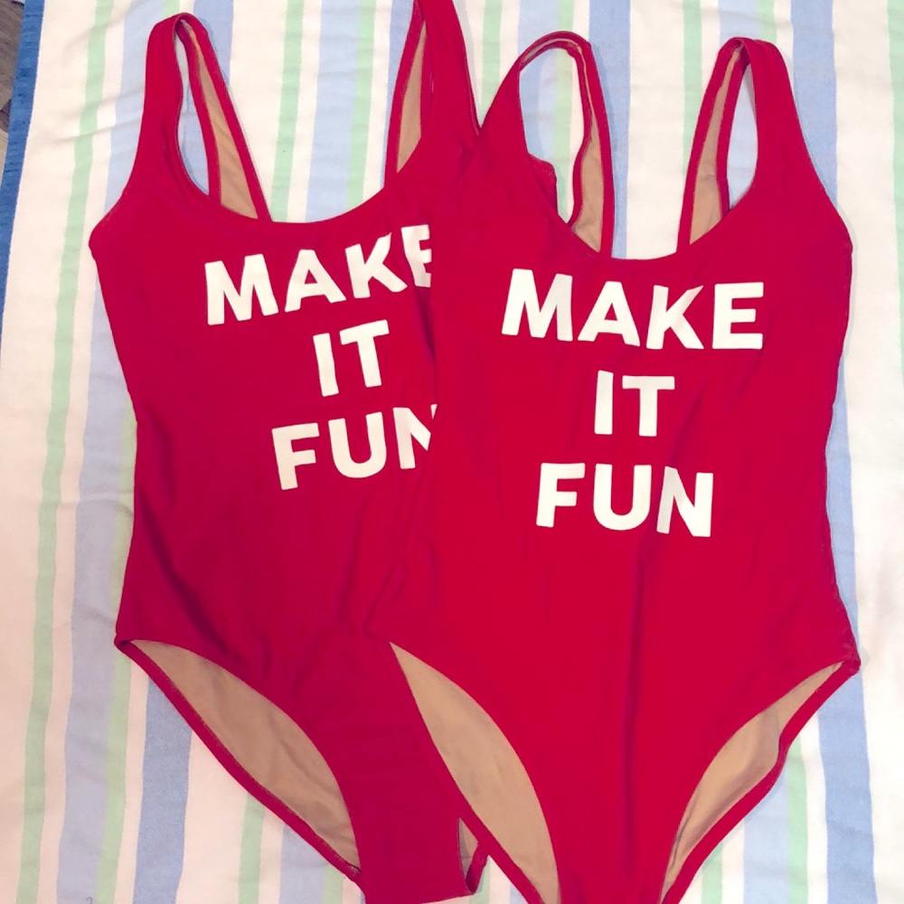 Old Navy | Fun Tank Suits | S/M, M/L